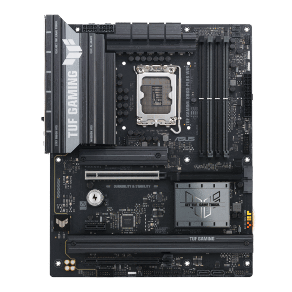 Asus Tuf Gaming B860-Plus Wifi B860 LGA 1851 ATX Motherboard, Intel Core Ultra Series 2 Ready, Advanced AI PC-Ready, 12+1+2+1 Stages, DDR5, PCIe 5.0, 3X M.2, Wi-Fi 7, 2.5Gb LAN, USB 20Gbps Type-C - Image 4
