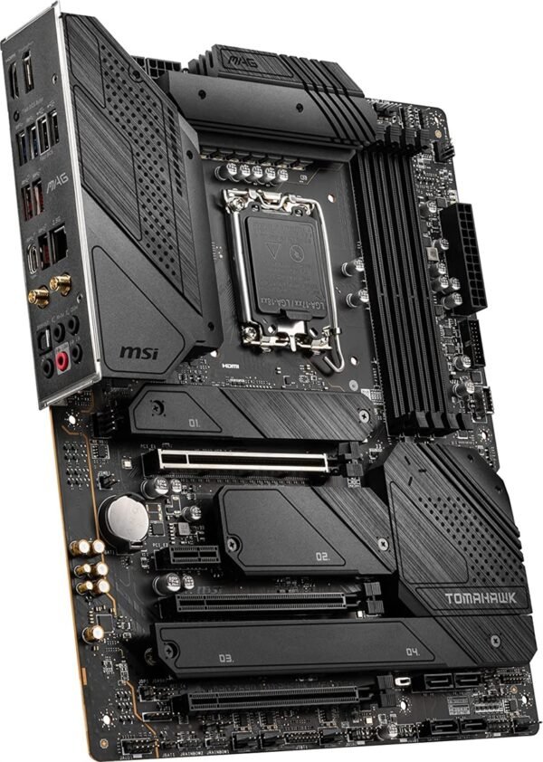 MSI Mag Z690 Tomahawk Wifi DDR4 (Intel 12th Gen) ATX Motherboard - Image 3