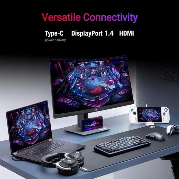 Asus Rog Strix XG32WCS - 180Hz 2K 1440p WQHD VA 32" Type-C Curved Gaming Monitor - Image 2