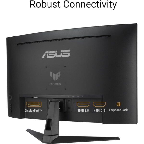 Asus Tuf Gaming VG32WQ3B 31.5” 1440P Curved HDR Gaming Monitor – QHD (2560 x 1440), 180Hz, 0.5ms, 1500R VA, Extreme Low Motion Blur, FreeSync, 90% DCI-P3, Shadow Boost, DisplayWidget - Image 5