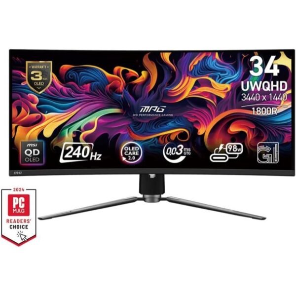 Curved OLED Gaming Monitor
