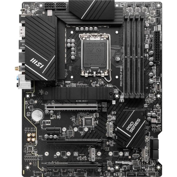 MSI Pro Z790-P Wifi DDR5 Intel 12/13th Gen ATX Motherboard - Image 2